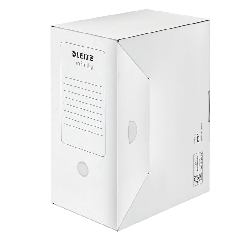 Leitz Infinity 6092 Archive Box Lot de 10 boîtes 150 mm Blanc