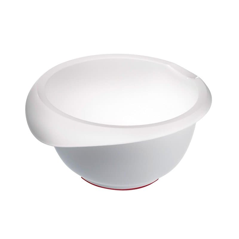Westmark Bol de Mélange, 2,5 L, Avec Verseur, Plastique, Blanc, 3152227W