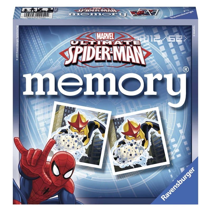 Ravensburger - 22254 - Jeu Educatif - Grand Memory Ultimate Spiderman
