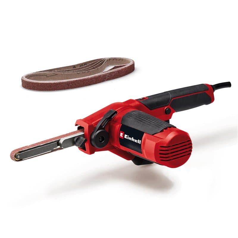 Einhell Lime à bande TC-BF 500 E (500 W, vitesse jusqu’à 1 700 m/min, fonction de marche continue, système d’aspiration des pous