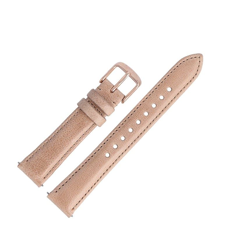 Fossil Bracelet de Montre 16mm Cuir Beige ES-4007 | LB-ES4007