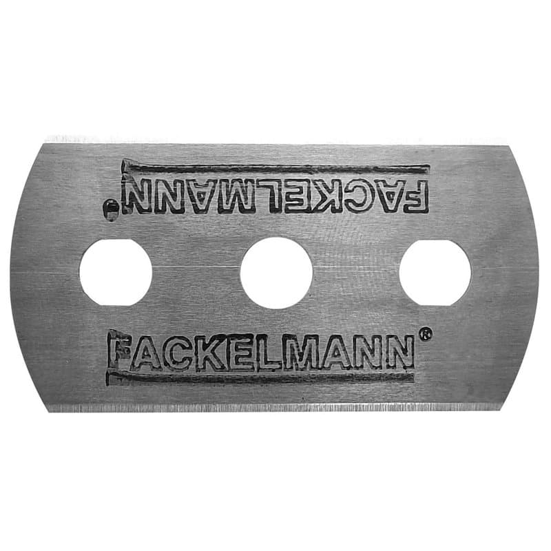 Fackelmann 60145 Lot de 10 Lames de Rechange pour racloir à Plaque vitrocéramique, Lame de Rechange pour racloir à plancha, Lame