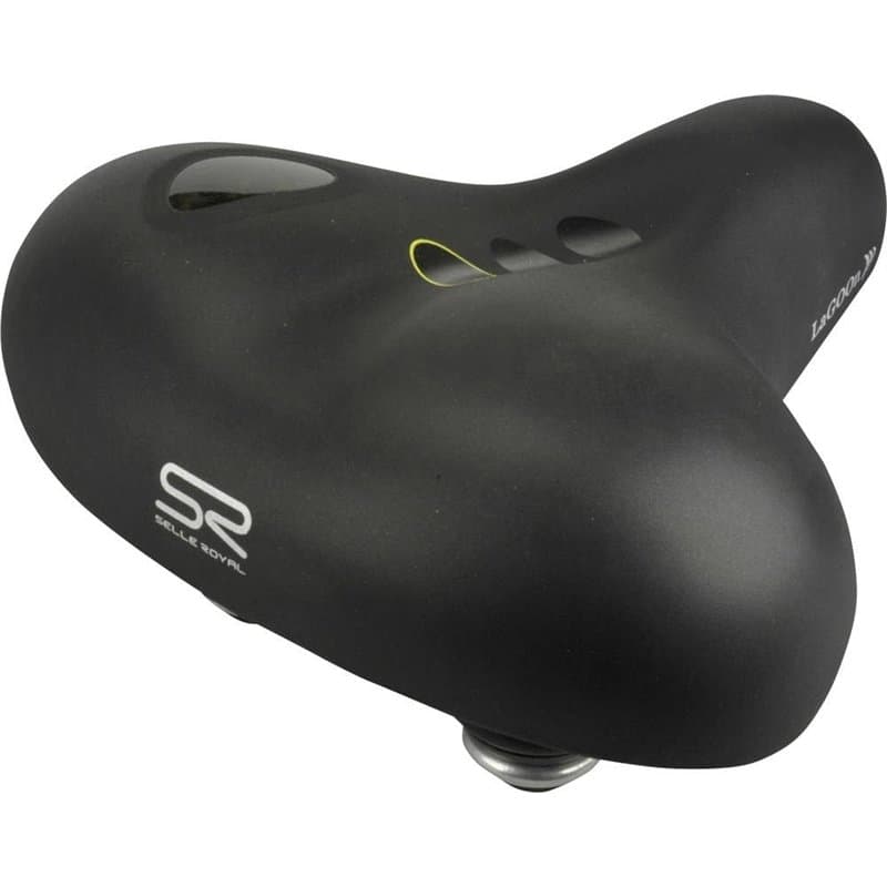 Selle Royal Adultes Elastomer Selle en Gel Tour, Noir, One Size