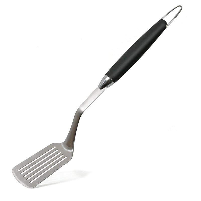 wenco Spatule pour Barbecue avec Lame intégrée de 51 cm, en Acier Inoxydable et Plastique, résistante à la Chaleur, poignée Ergo