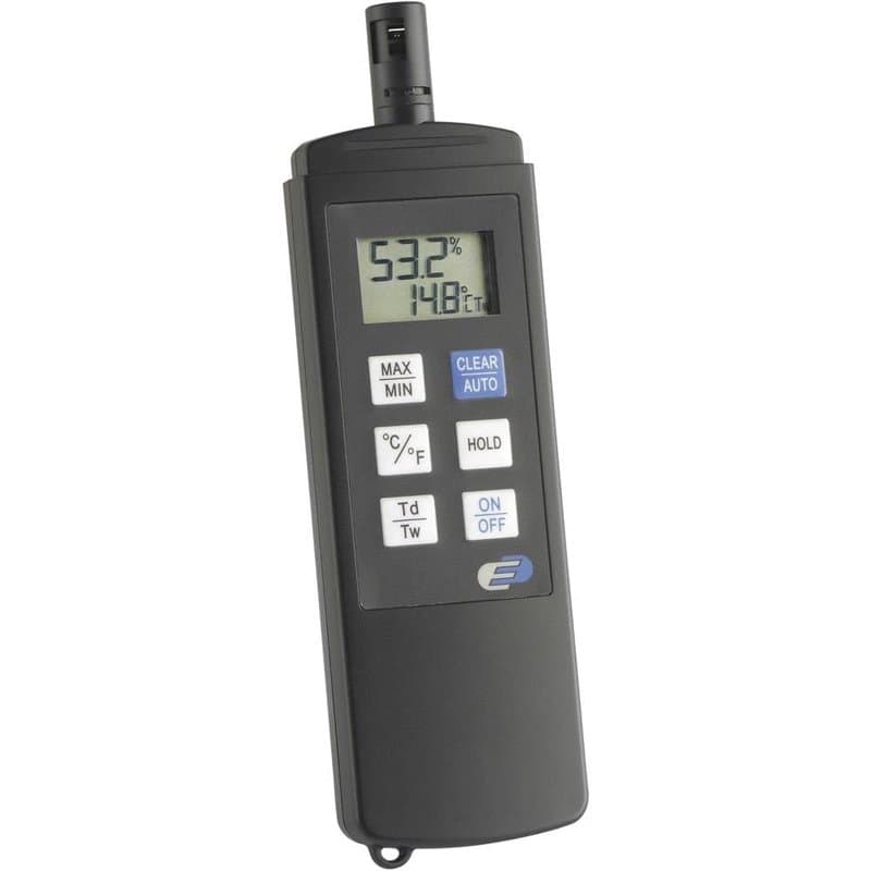 TFA Dostmann 31.1028 Thermo-hygromètre numérique professionnel Dewpoint Pro, contrôle de la température et de l'humidité, idéal