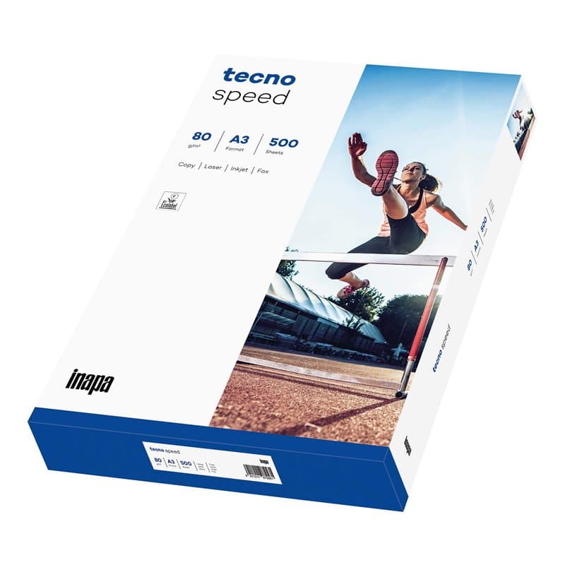 Papier Reprographique Tecno Speed A3 - 80g, 2500 Feuilles