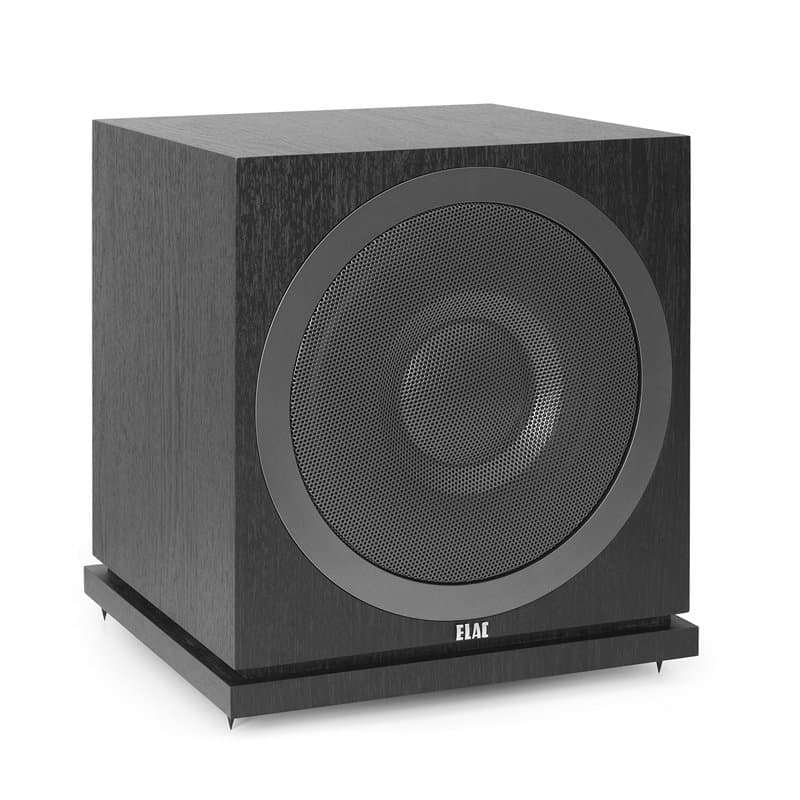 ELAC Debut Caisson de Basse SUB 3010, Haut-Parleur Actif pour la Lecture de Musique Via Une chaîne stéréo, Basses Profondes grâc