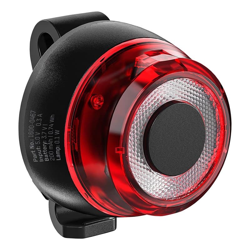 ANSMANN Feu arrière de vélo homologué StVZO avec LED CREE fiable, protégé IPX5, alimenté par batterie, jusqu'à 4 heures d'autono