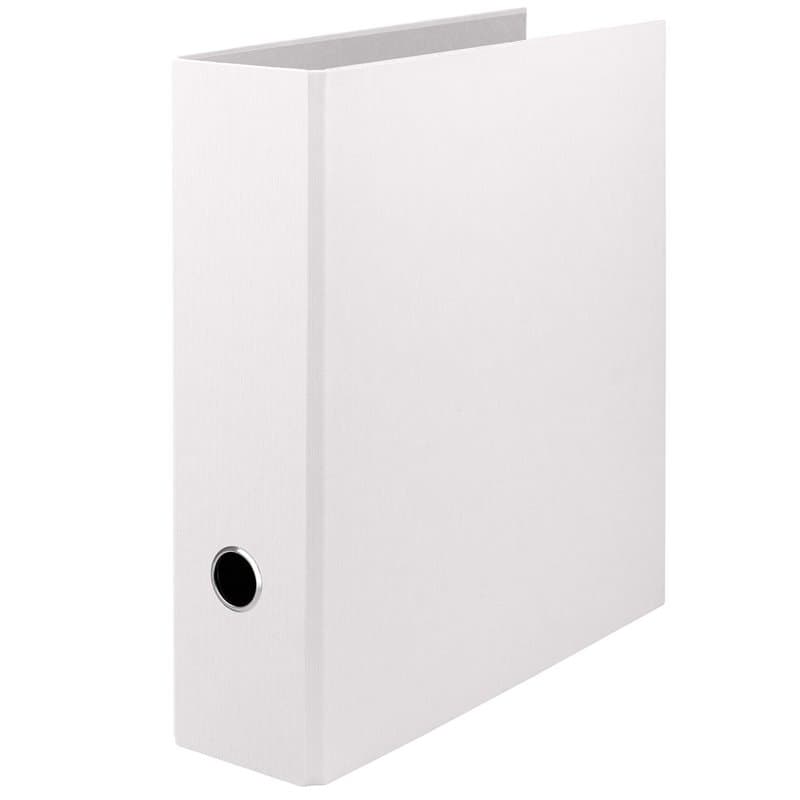Rössler Papier 1317452090 - S.O.H.O. Classeur DIN A4 avec mécanisme à levier, largeur de dos 85 mm, special edition white, 1 piè