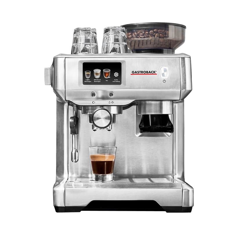 GASTROBACK #42623 Design Espresso Barista Touch Machine à café programmable avec broyeur conique intégré et écran tactile LCD, p