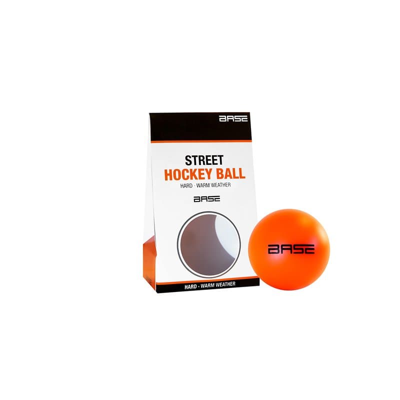 Base Ballon de Hockey de Rue Unisexe - Dureté Dure - pour Tous Les revêtements - Idéal par températures Chaudes - Hockey en Lign