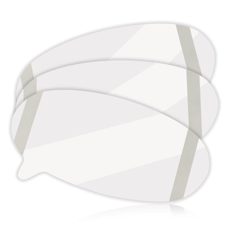 Dräger Feuilles protectrices transparentes pour masque de protection intégral X-plore 5500, 6300 et CDR 4500 (25 pièces)