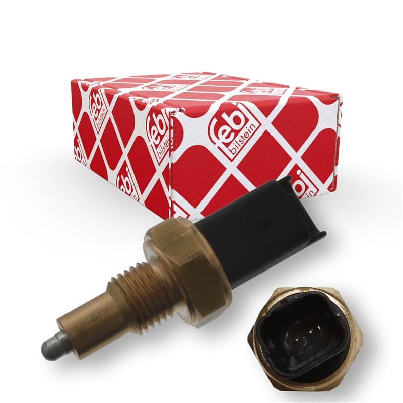 Febi-Bilstein 37346 Interrupteur, feu-marche arrière, Noir