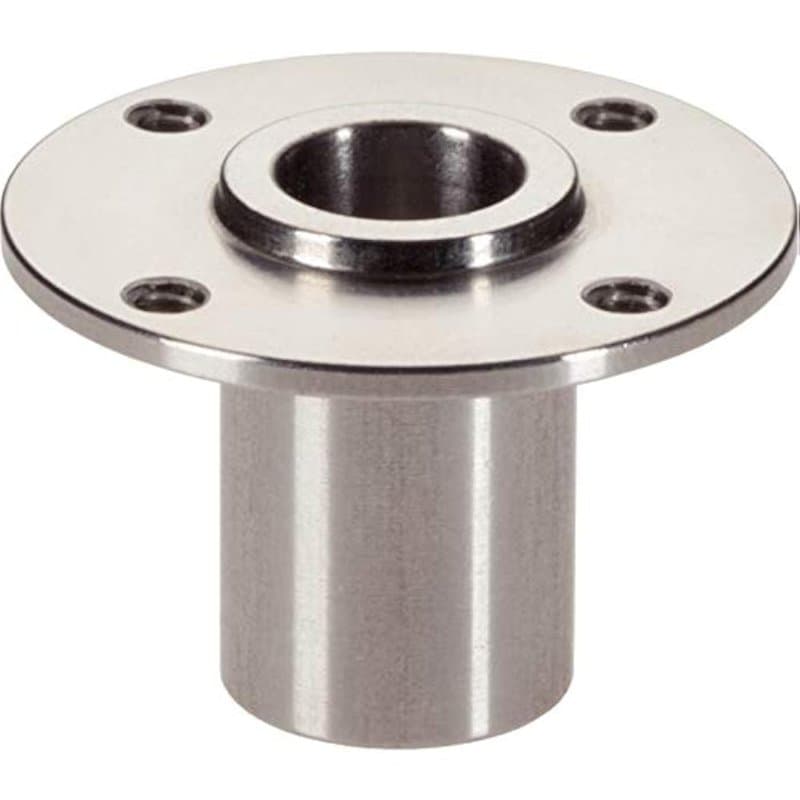 HALDER 22400.0408 Boulon d'arrêt et boulon de fixation avec bride ronde Acier inoxydable