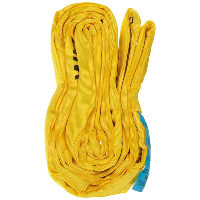 Braun 30081RS Câble de traction avec âme en polyester, capacité de charge 3000 kg Jaune 5 m