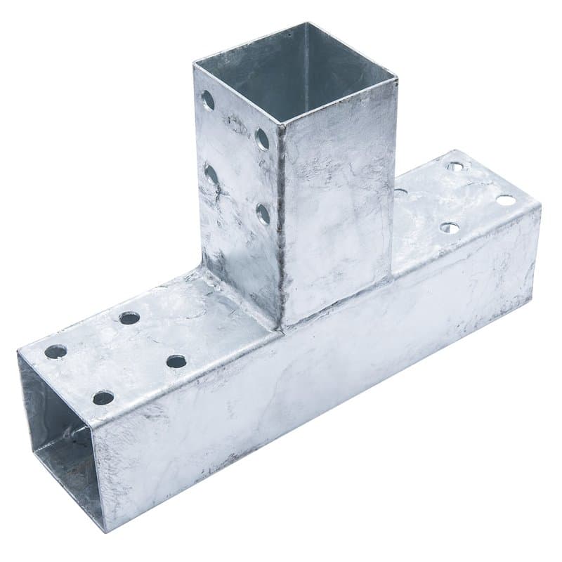 Connex HV4248 Connecteur de Poteau 305 x 200 mm pour Bois de 70 x 70 mm, argenté