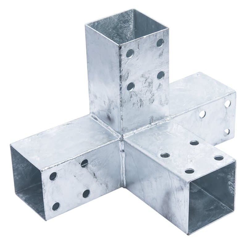 Connex HV4249 Connecteur de Poteau 305 x 185 x 185 mm pour Bois de 71 x 71 mm
