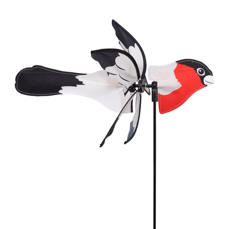 CIM Girouette Petite 2 en 1 GIMPEL - Ø31cm x 41cm x 90cm - INCL. Tige de Fixation en Fibre de Verre et système de Suspension