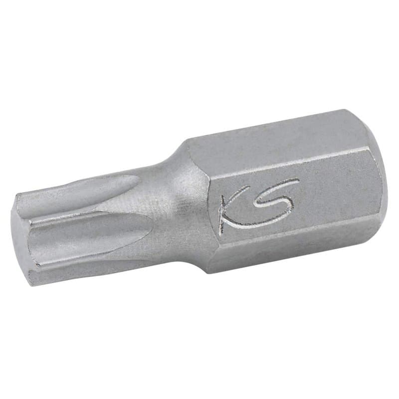 KS Tools 930.2040 - Embout de Vissage TORX®, L.30 mm - A 10 mm - T40 - En Acier Nickelé
