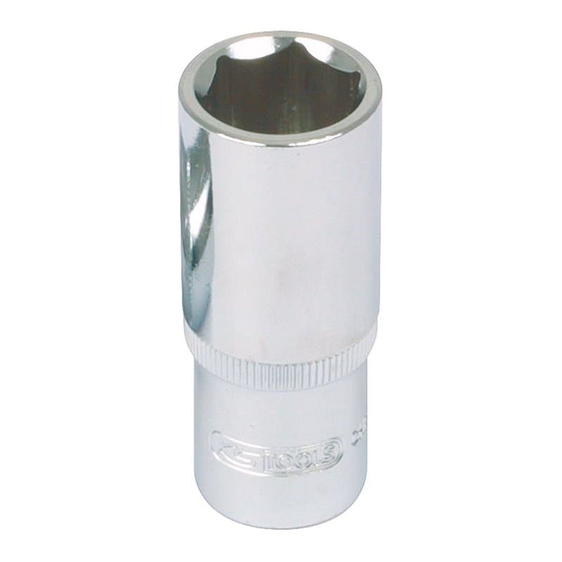 KS TOOLS 918.1247 Douille longue 1/2'' - 6 pans - 17 mm - CHROMEplus, Claire