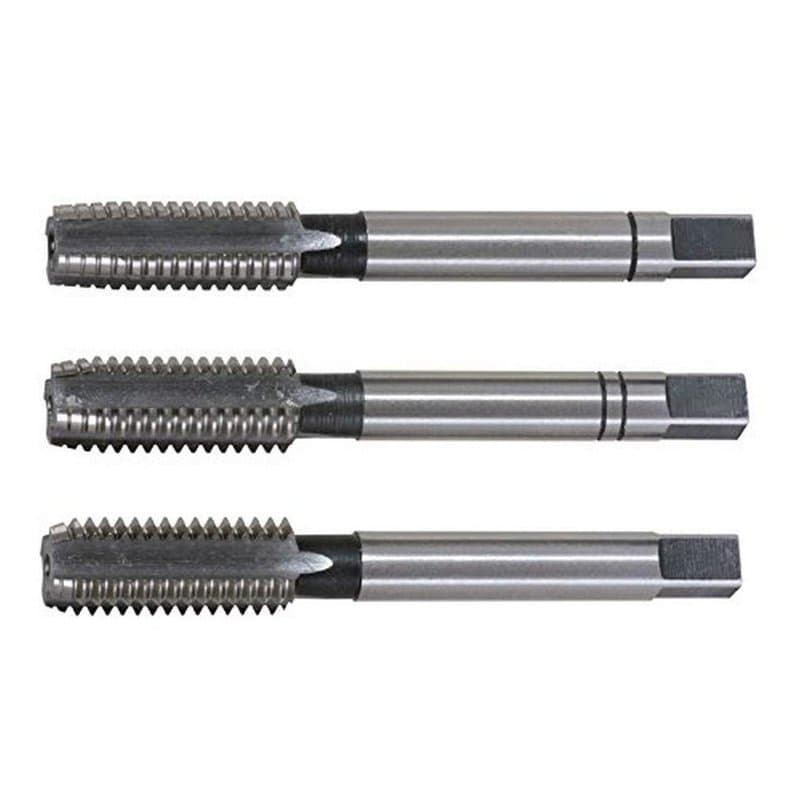 KS TOOLS - 331.0140 - Jeu de 3 tarauds à main HSS, M14 - Résistante aux hydrocarbures Gris