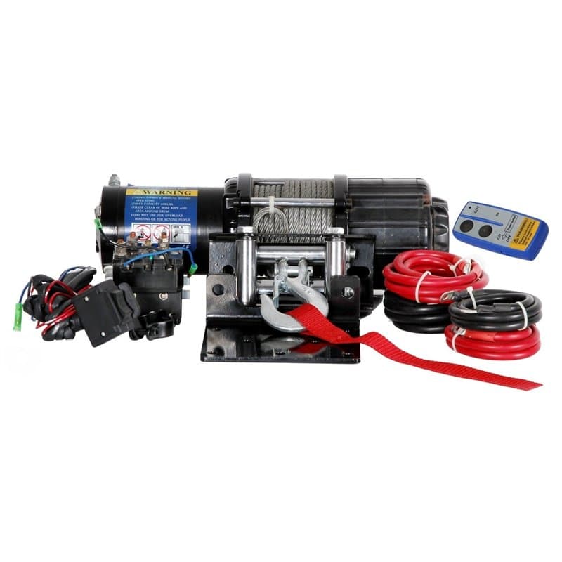 Berger & Schröter Treuil à câble 31767 Force de Traction (en Roulant)=3150 kg télécommande sans Fil, avec Dispositif denroulemen