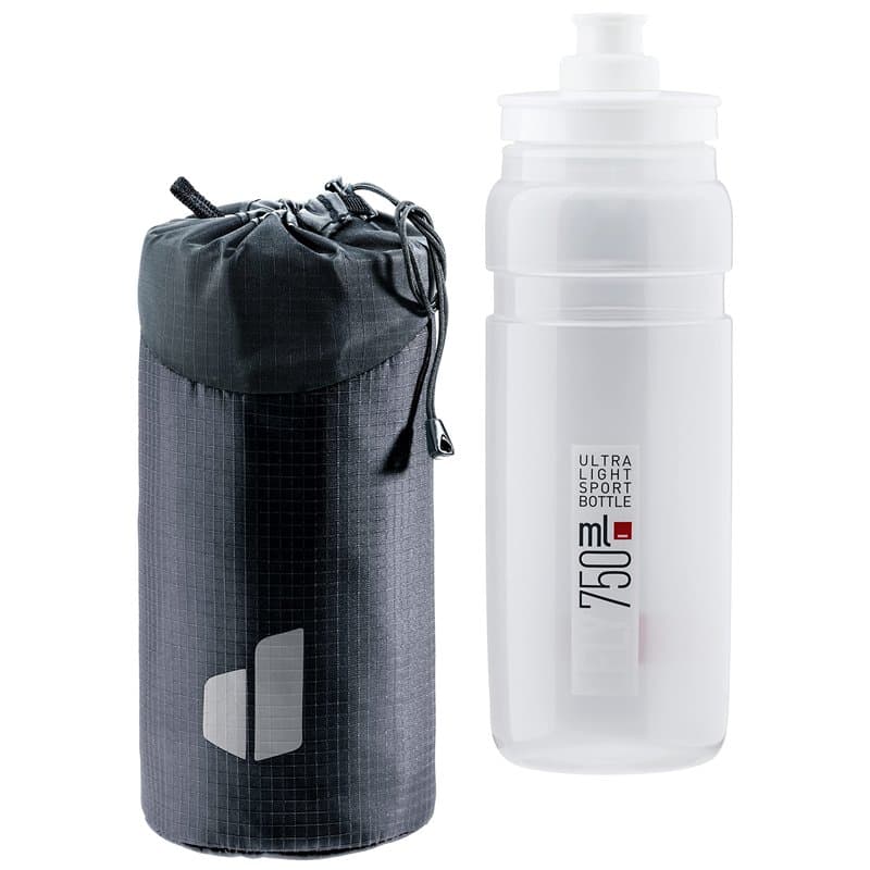 deuter Insulated Bottle Holder Porte-Bouteilles Unisex-Adult, Black, Taille Unique