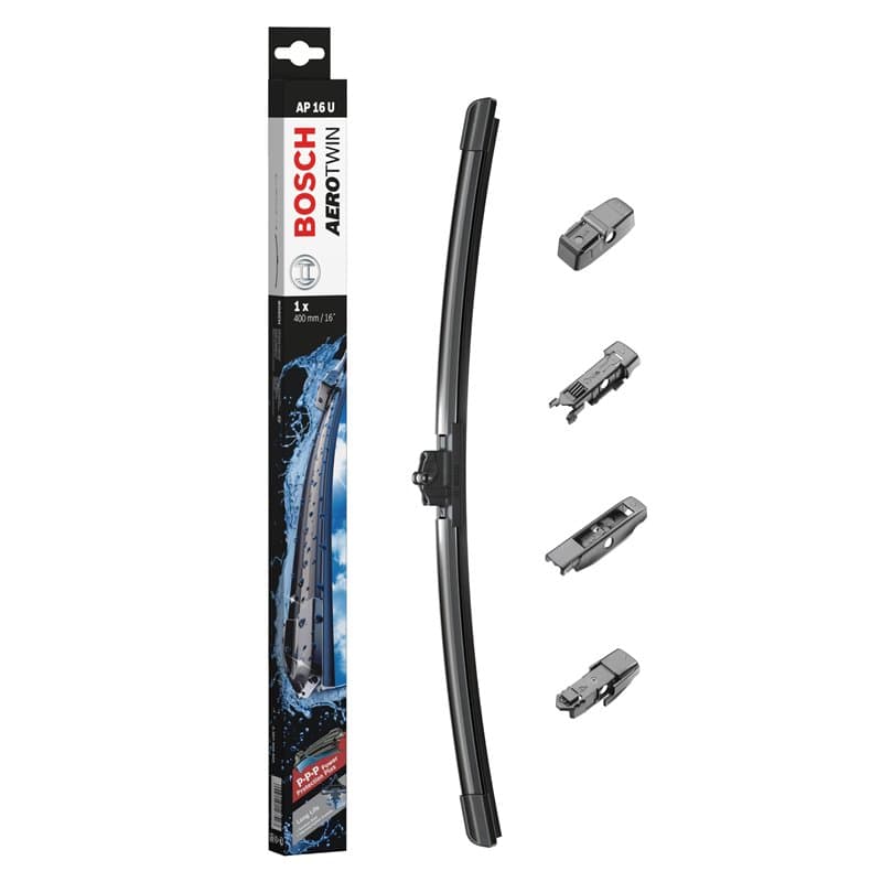 Bosch Balai d'Essuie–Glace Aerotwin AP16U, Longueur: 400mm – 1 Balai avant