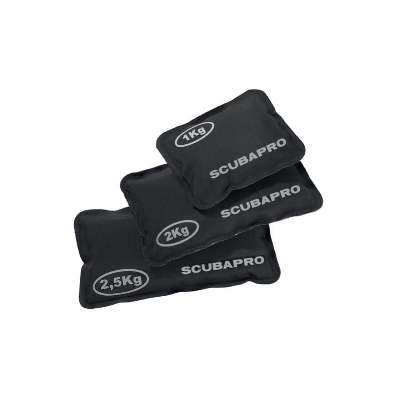Scubapro PLOMBS ECOLO 2 KG Kit de détendeur pour plongée en Eau Froide Unisex-Adult, Multicolor, Taille Unique