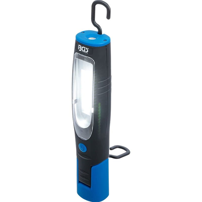 BGS 85345 | Lampe d’atelier rechargeable COB-LED avec aimant et crochet