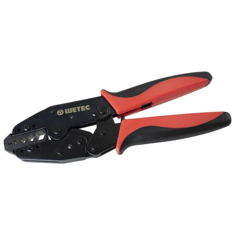 WETEC Pince à sertir pour câble de données Fibre optique et RG 59/62/6/172 (sertissage sertissage) pour fiches de données RG 59,