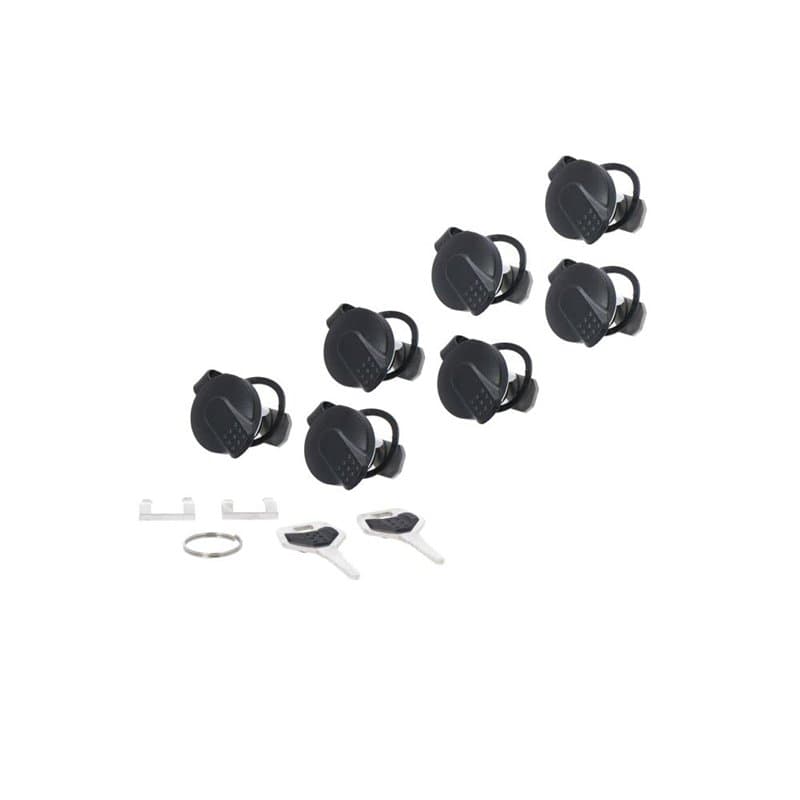 TRAX ION/EVO/ADV SW-MOTECH Lot de 7 verrous de coffre avec 2 clés
