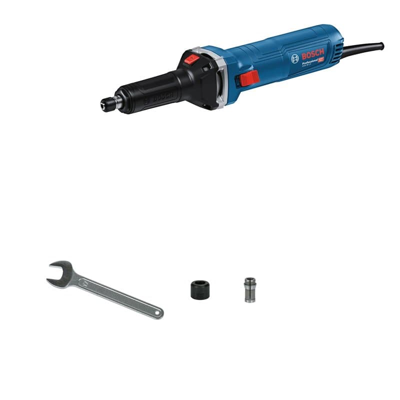 Bosch Professional meuleuse droite filaire GGS 30 LS (puissance de 750 W, jusqu’à 33 000 tr/min, avec 1 clé, 1 pince de serrage