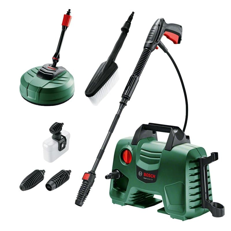 Bosch Nettoyeur Haute Pression - Edition Premium (Kit Maison et Voiture Inclus, Maximum Débit: 350 l/h, dans Une Boîte en Carton