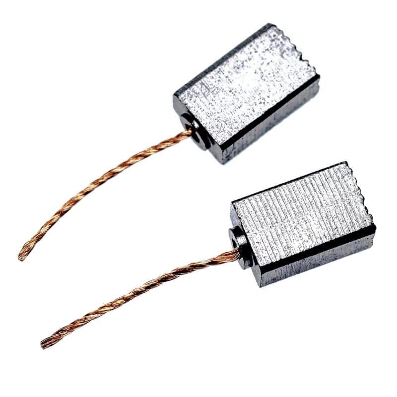 vhbw 2x Balais de charbon pour moteur 4,8 x 8 x 13mm compatible avec Hilti SF 144-A outil électrique