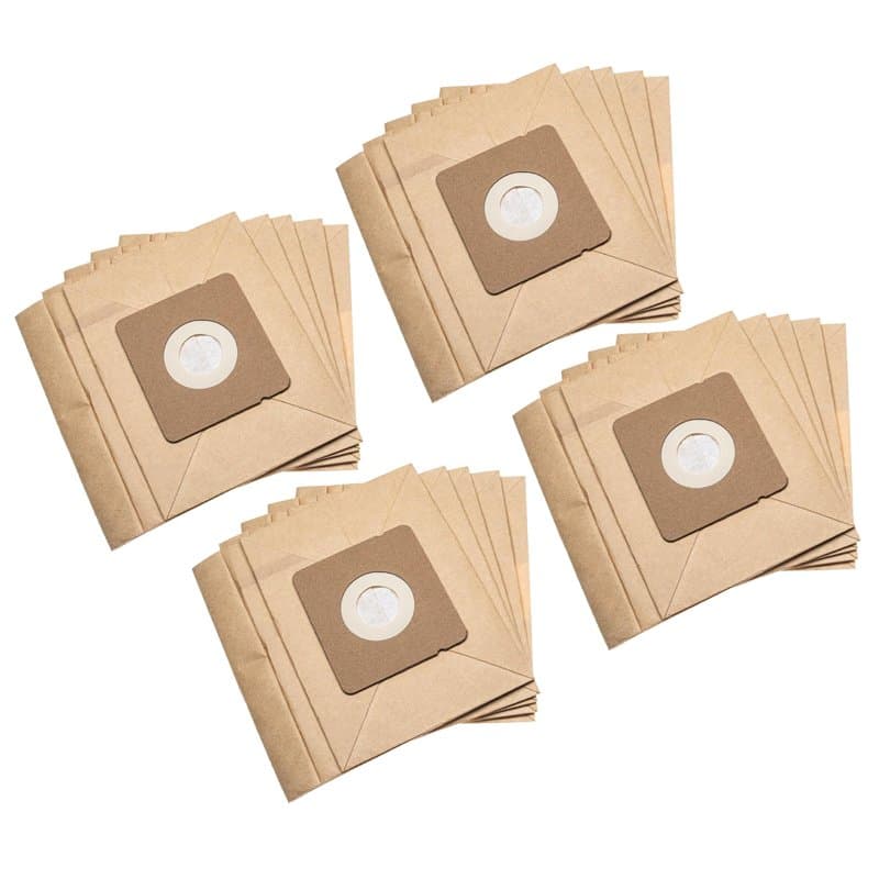 vhbw 20x Sacs compatible avec Rowenta RO1717R1/4Q0, RO17114A/4Q0, RO171701/4Q0 aspirateur - papier, 17,7cm x 17,5cm couleur sabl