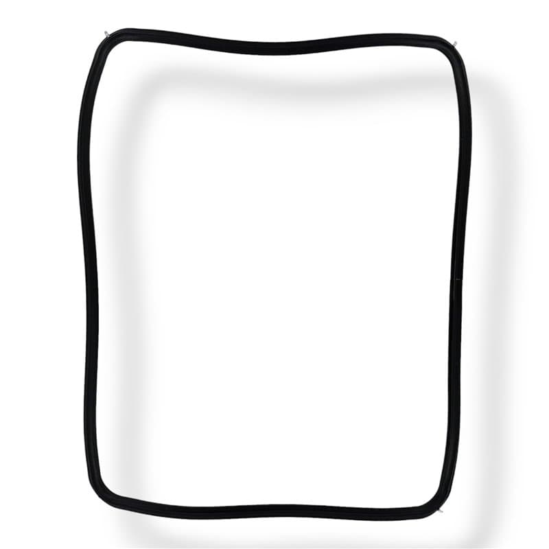 DL-pro Joint de porte rond 4 crochets pour Beko 255440101 Joint OIF 21100 Joint en caoutchouc pour porte de four four cuisinière