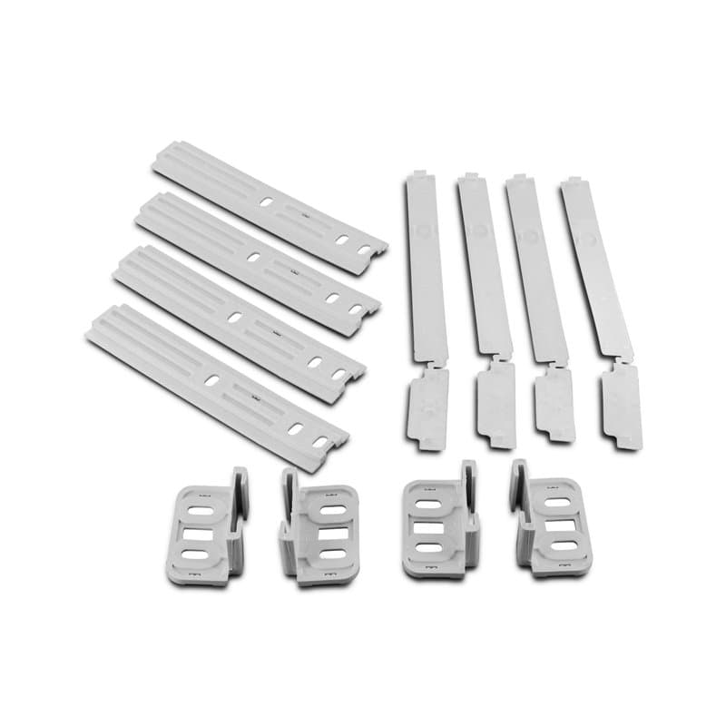 DL-pro 481231019131 - Kit de montage de porte - Pour porte entraînée - Compatible avec Bauknecht, Whirlpool, Ignis - Pour réfrig