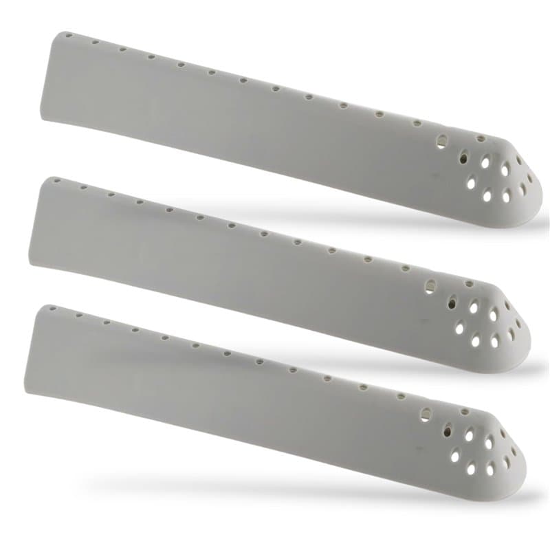 DEKAROX Lot de 3 nervures de tambour pour Candy Hoover Otsein 43005989 - 310 x 61 x 42 mm - Avec 31 trous - Pour machine à laver