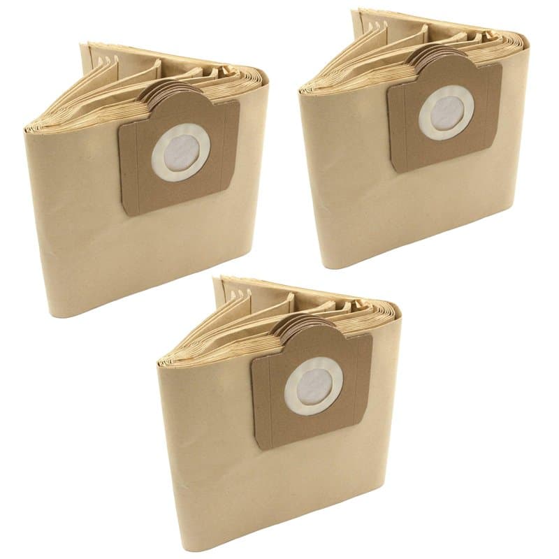 vhbw 30x sacs compatible avec Rowenta RU 65 bis 110, RU 7 / RU7, RU 8 / RU8, RU 9 / RU9, SC 020 / SC020 aspirateur - papier, cou