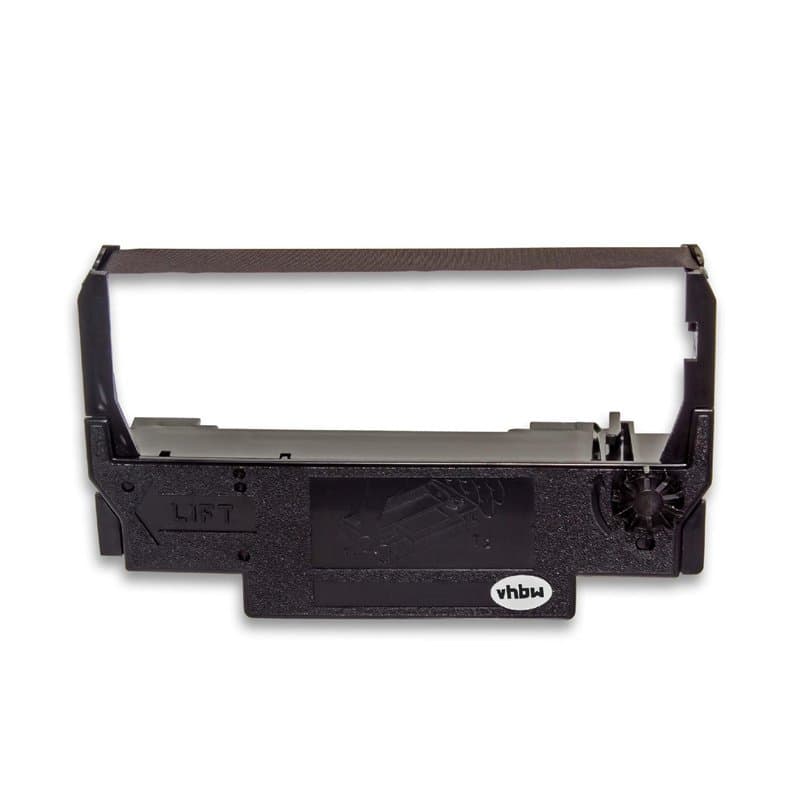 vhbw 1x Ruban encreur compatible avec Epson TM-U 220 imprimante matricielle ou de reçus - noir