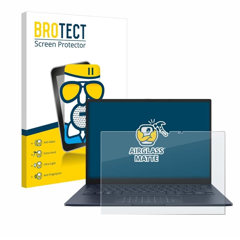 brotect Anti-Reflet Protection d'Écran Verre Mat pour ASUS ZenBook 14 OLED UX3405 Touch - Film Protecteur Vitre 9H