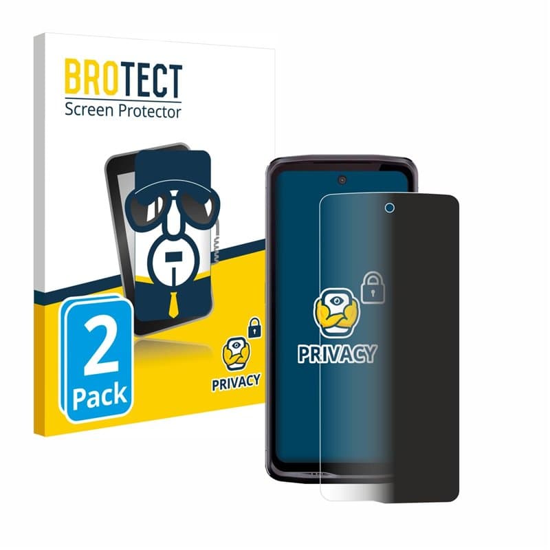 brotect (2 Pièces Protection Anti-Espion pour Crosscall Stellar X5 [Anti-Spy, Privacy Film, Écran de Confidentialité, filtre de