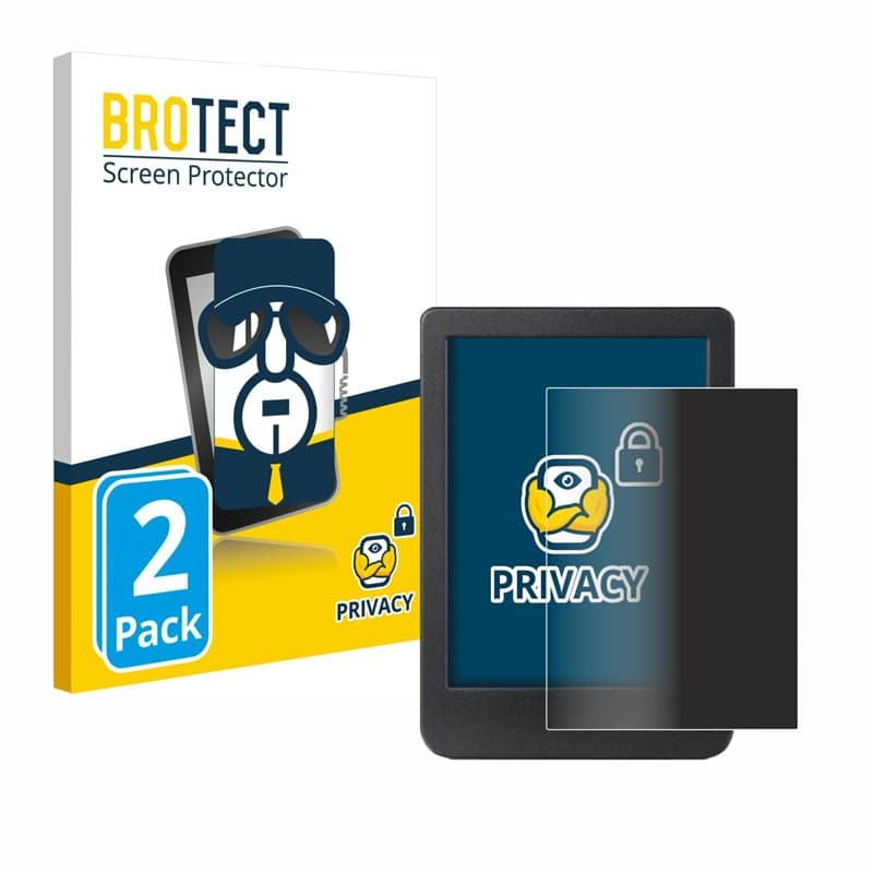 brotect (2 Pièces Protection Anti-Espion pour Kobo Clara BW [Anti-Spy, Privacy Film, Écran de Confidentialité, filtre de lumière