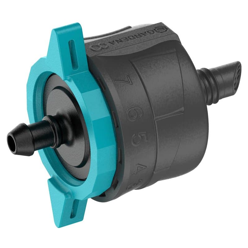 Gardena Micro-Drip System Goutteur d'extrémité réglable, régulateur de Pression : Embout pour Irrigation Goutte à Goutte, pour a