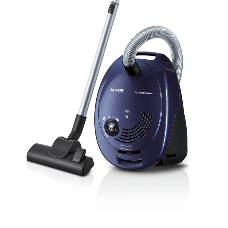 Siemens VS06B1110 Aspirateur synchropower avec sac (700 W, classe d'efficacité énergétique B, moteur puissant, système powerSecu