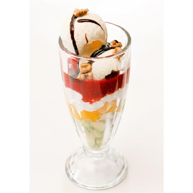 Topkapi Arctic 51128 Lot de 6 coupes à glace, pour café glacé, milkshake - 325 ml