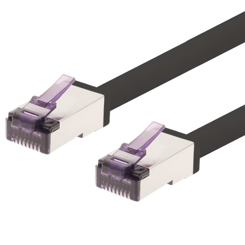 1aTTack.de - 10m - Câble réseau CAT6a Superflex Ethernet Gigabit LAN RJ45 CAT6 A câble patch 10000 Mbit s SFTP PIMF 500 MHz comp