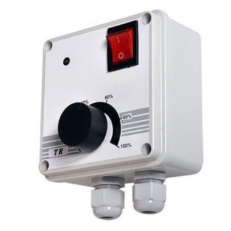 Variateur de vitesse industriel 900 W, contrôle de vitesse de rotation pour ventilateur, souffleur,