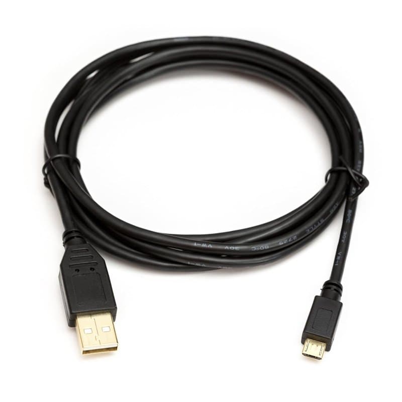 SvediTec Câble USB pour appareil photo numérique Nikon D5600, 2 m, plaqué or, compatible avec UC-E21, ordinateur, télévision
